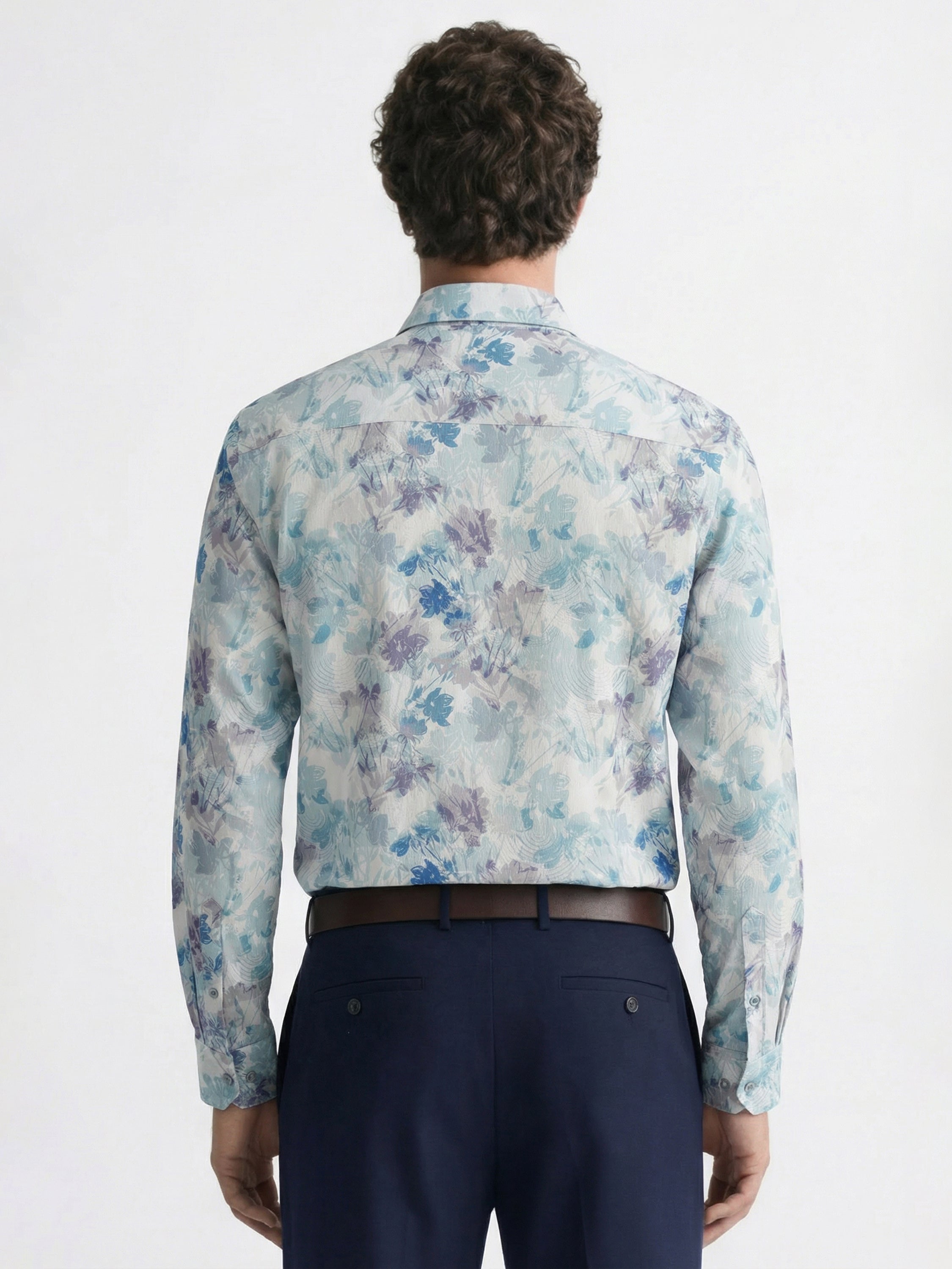 Highlander Men Multi Printed Slim Fit Casual Shirt - Multi - Image 3