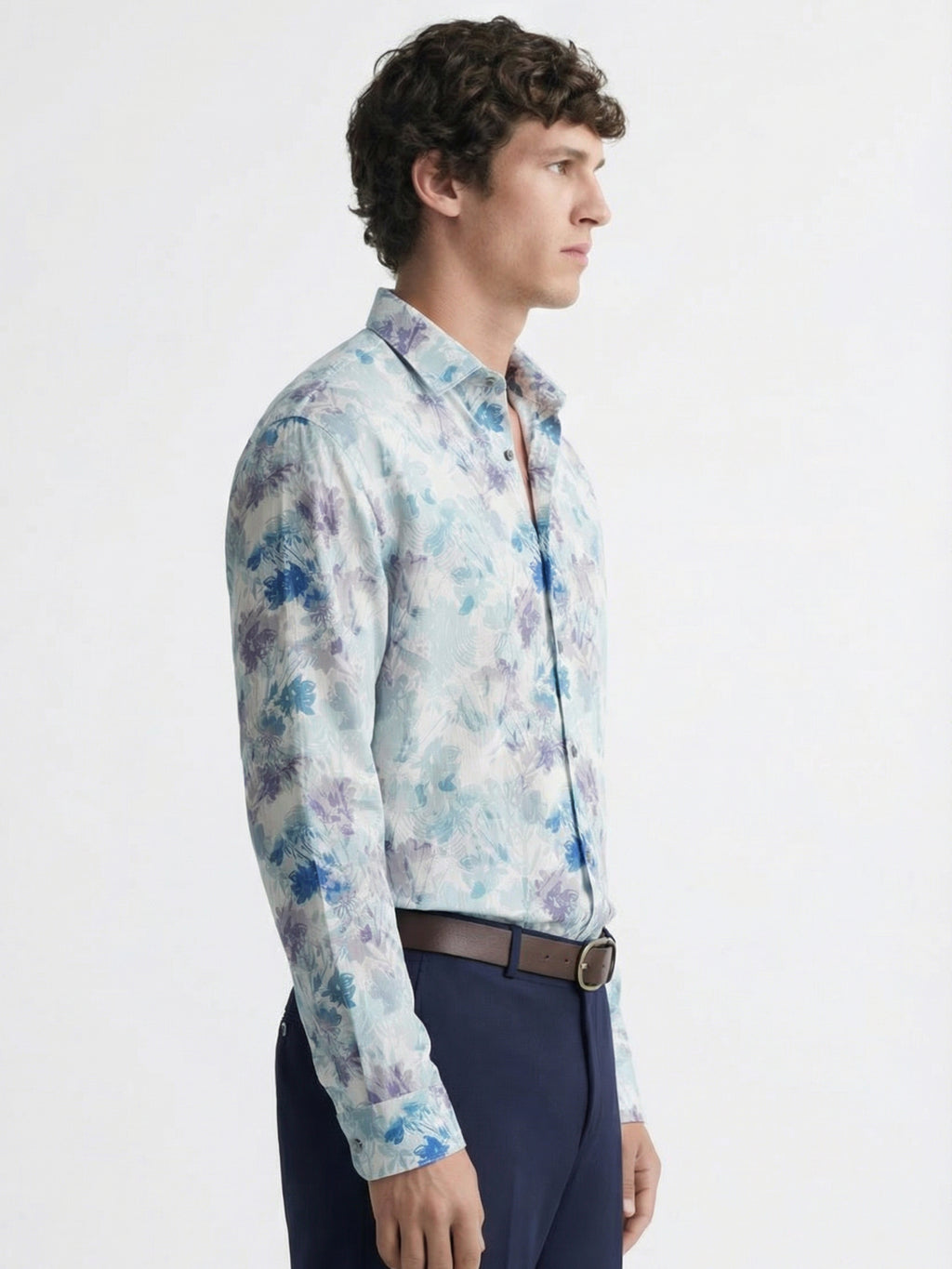 Highlander Men Multi Printed Slim Fit Casual Shirt - Multi - Image 5