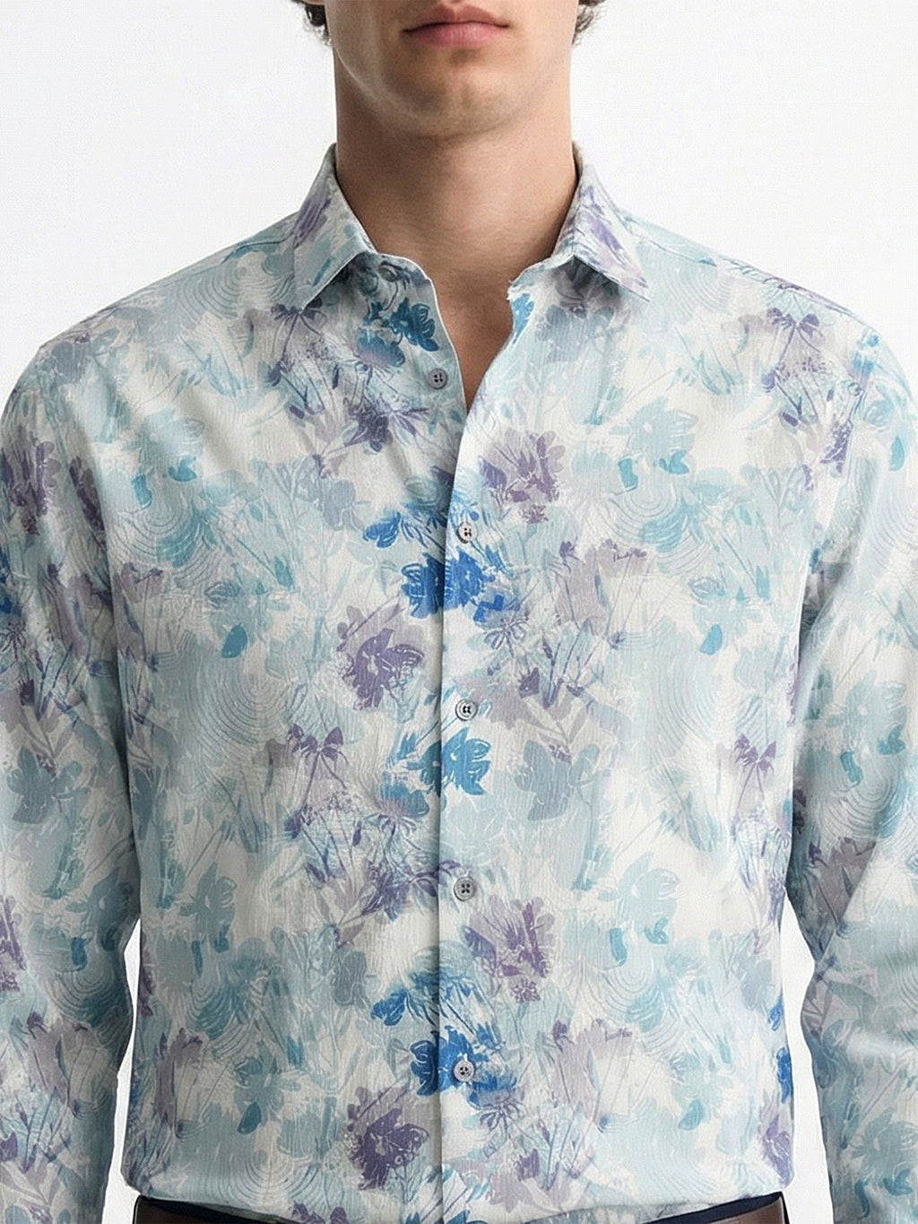 Highlander Men Multi Printed Slim Fit Casual Shirt - Multi - Image 6