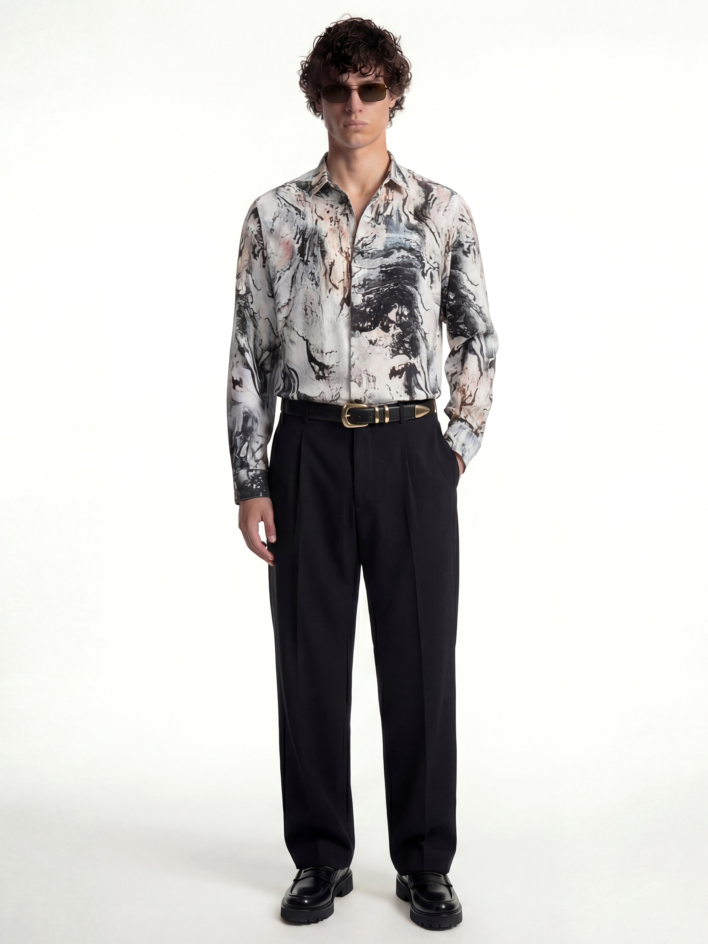 Highlander Men Multi Printed Slim Fit Casual Shirt - Multi - Image 2