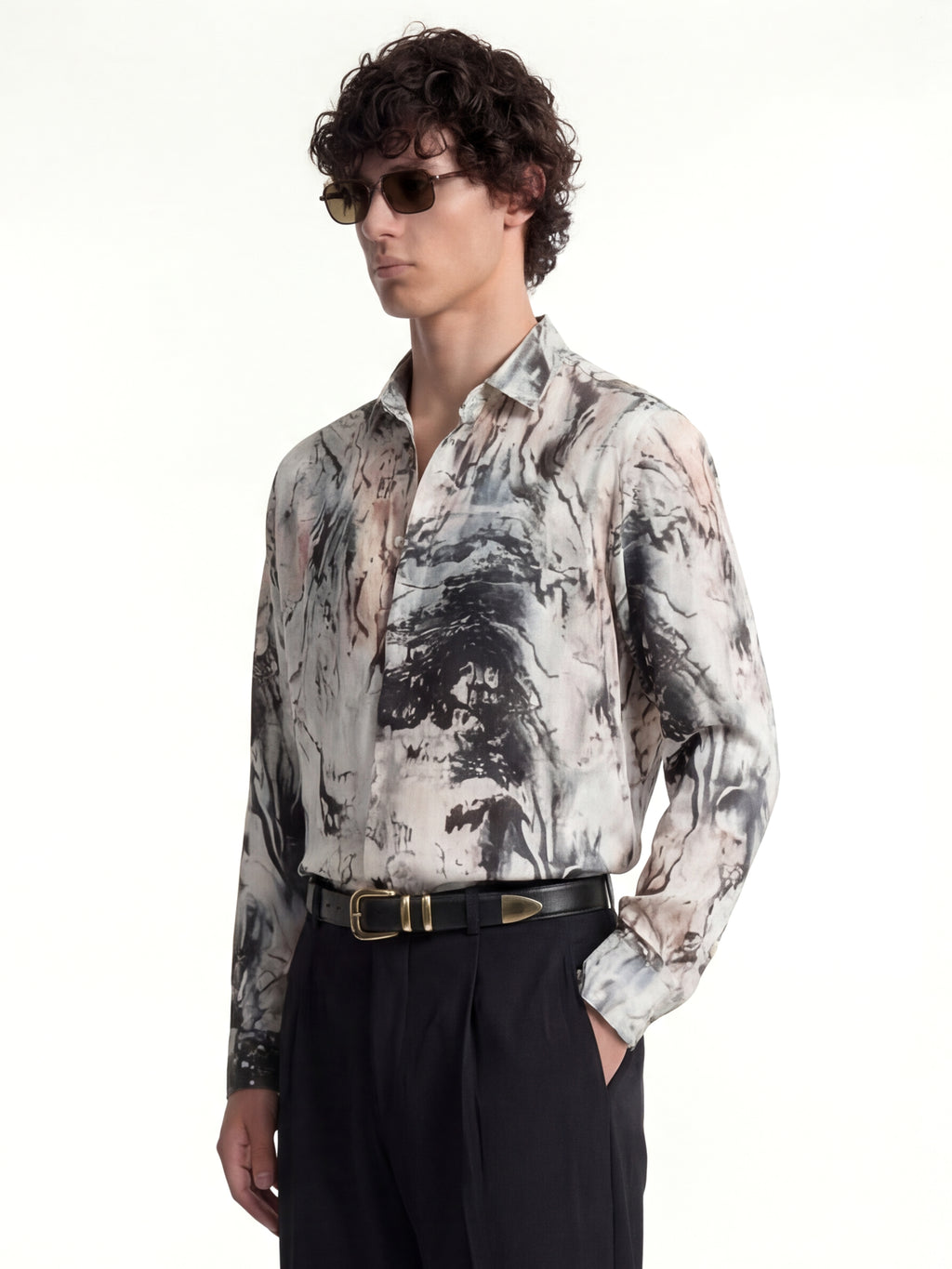 Highlander Men Multi Printed Slim Fit Casual Shirt - Multi - Image 4
