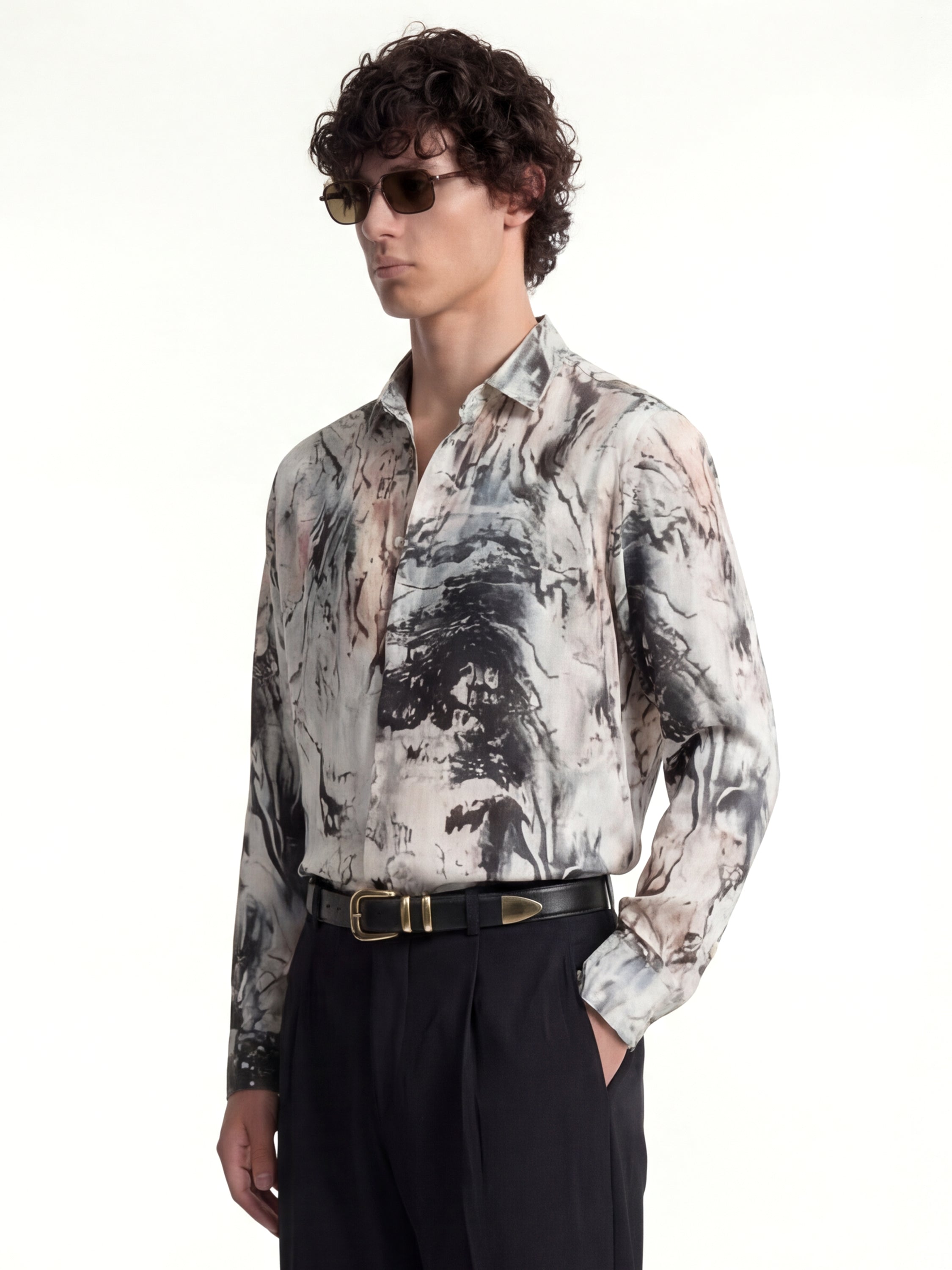 Highlander Men Multi Printed Slim Fit Casual Shirt - Multi - Image 4