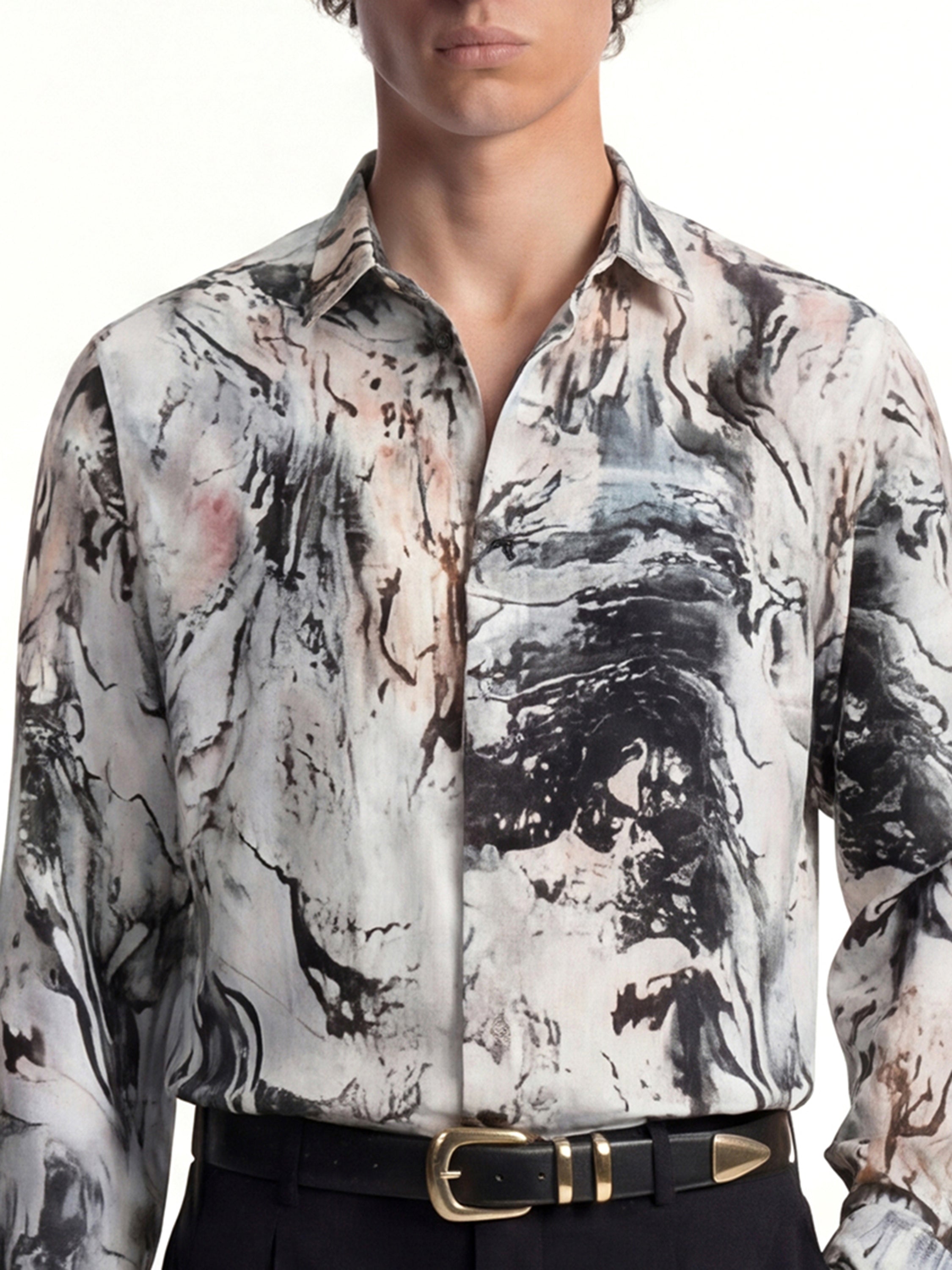 Highlander Men Multi Printed Slim Fit Casual Shirt - Multi - Image 5