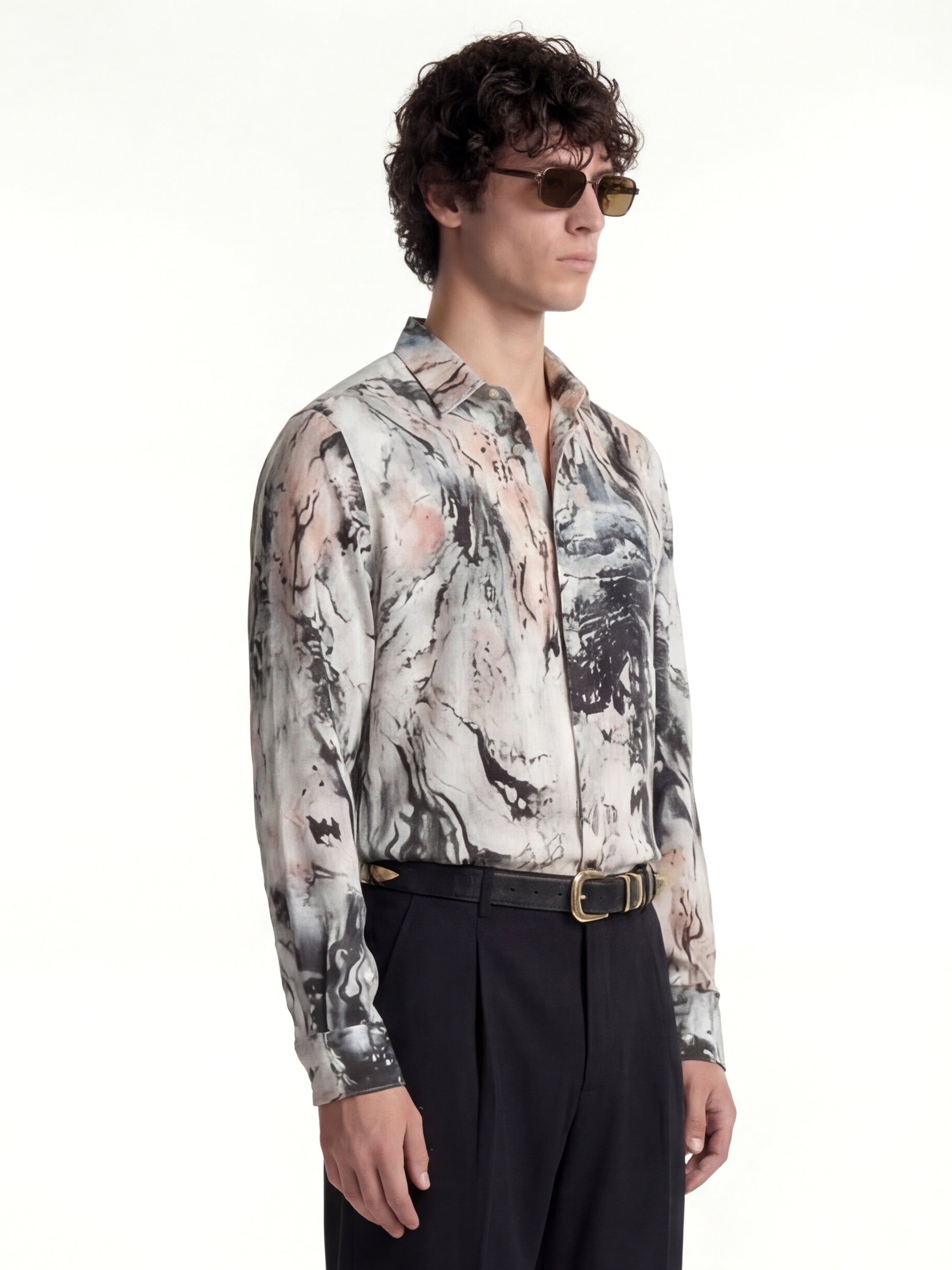 Highlander Men Multi Printed Slim Fit Casual Shirt - Multi - Image 6
