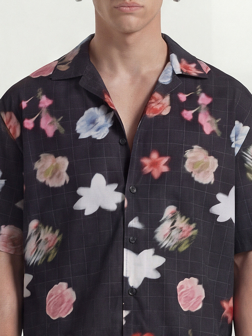 Highlander Men Black Printed Boxy Fit Casual Shirt - Black - Image 5