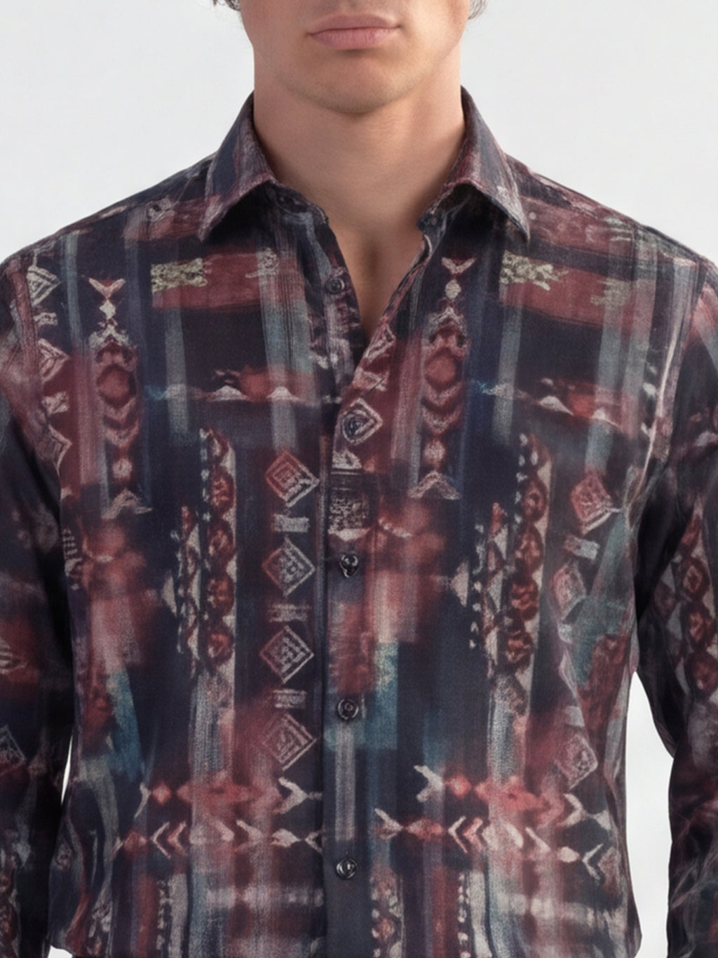 Highlander Men Multi Printed Slim Fit Casual Shirt - Multi - Image 5