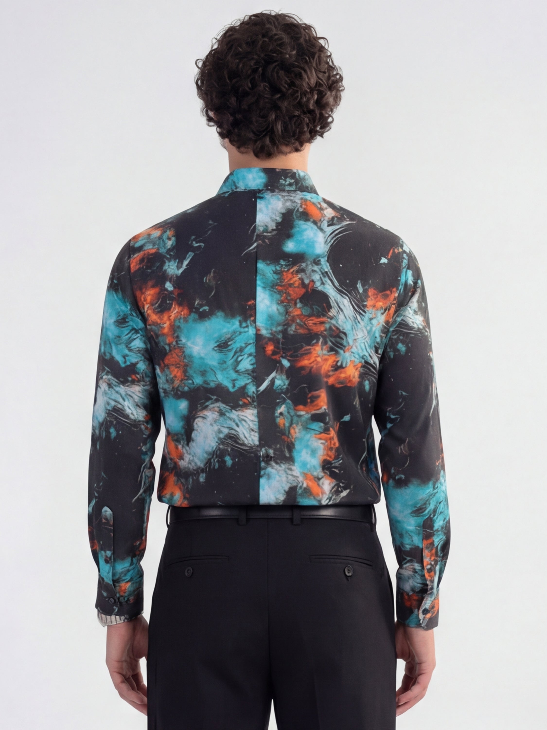 Highlander Men Multi Printed Slim Fit Casual Shirt - Multi - Image 3