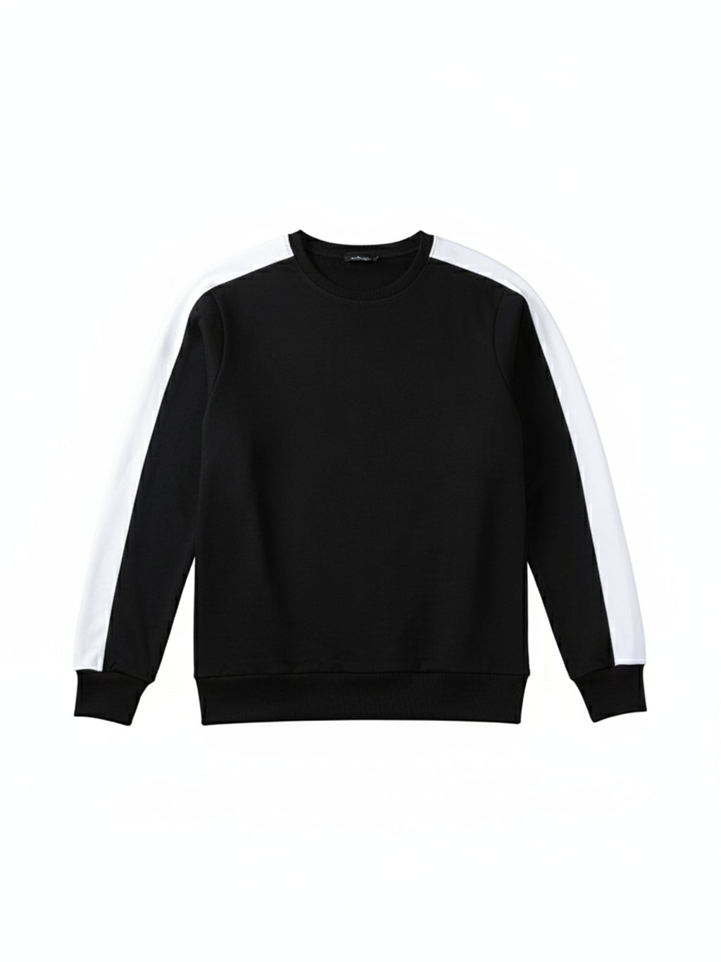 Highlander Men Black Round Neck Pullover Sweatshirt - Black - Image 4