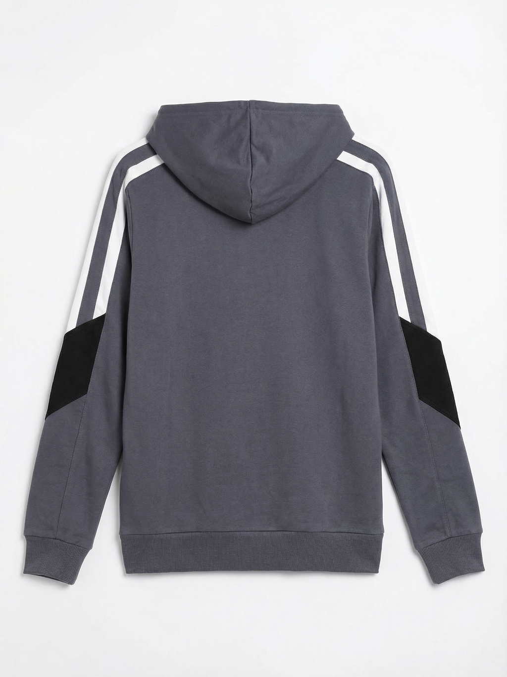 Highlander Men Blue Hooded Pullover Sweatshirt - Blue - Image 5