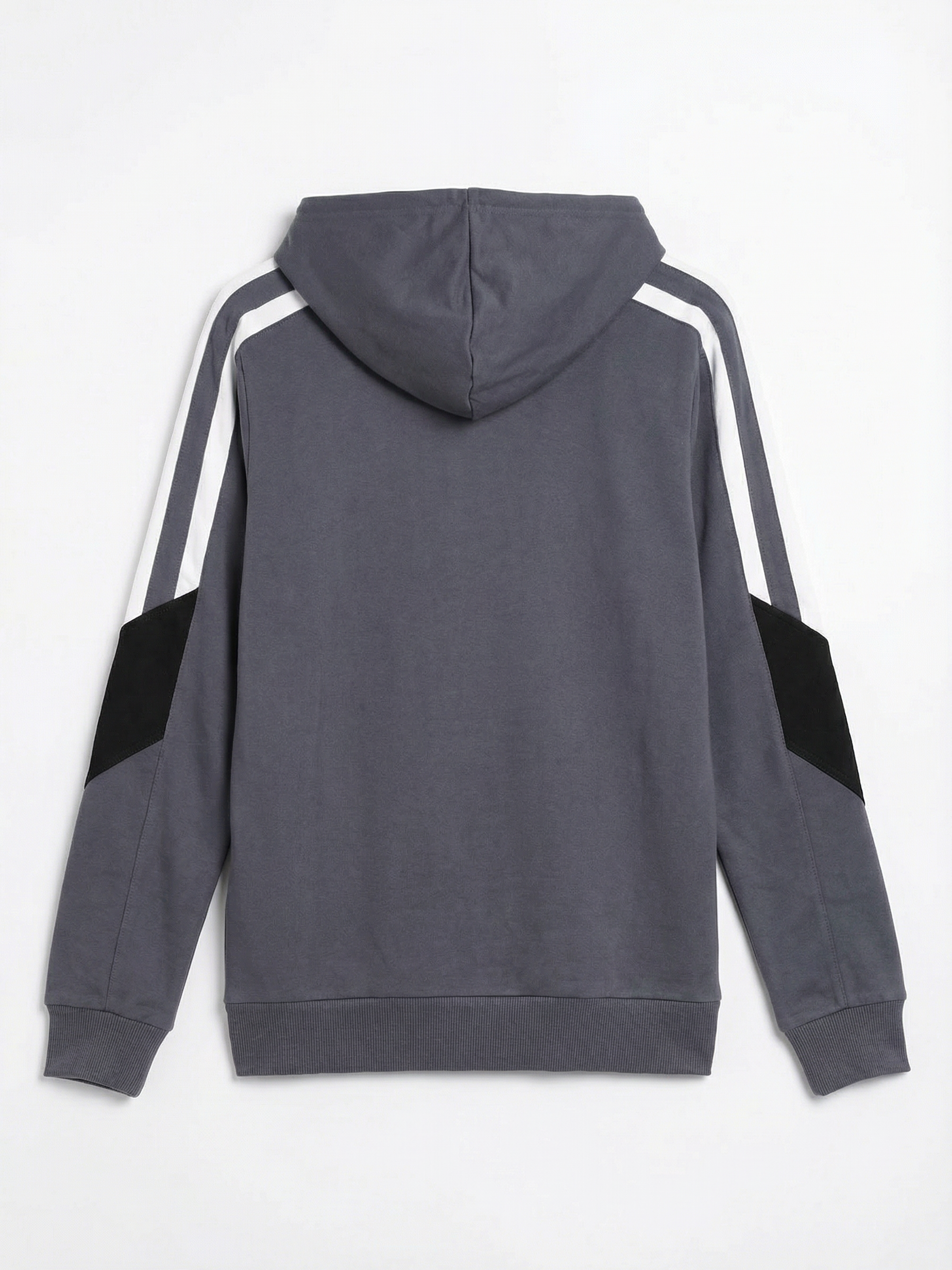 Highlander Men Blue Hooded Pullover Sweatshirt - Blue - Image 5