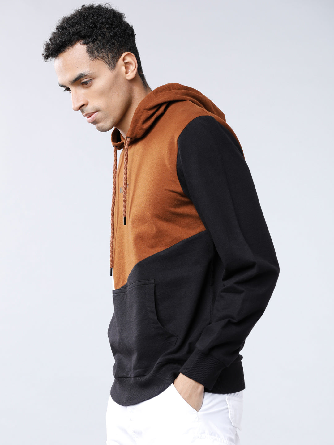 Highlander Men Multi Hooded Pullover Sweatshirt - Multi - Image 2