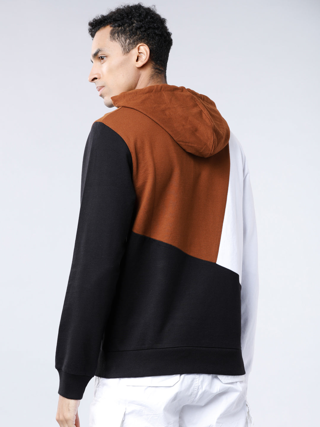 Highlander Men Multi Hooded Pullover Sweatshirt - Multi - Image 3