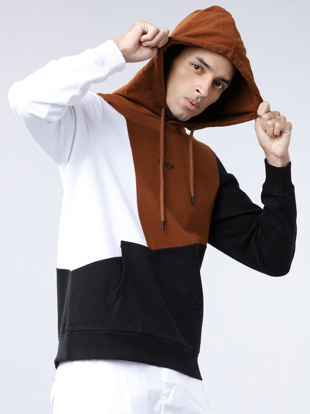 Highlander Men Multi Hooded Pullover Sweatshirt - Multi - Image 6