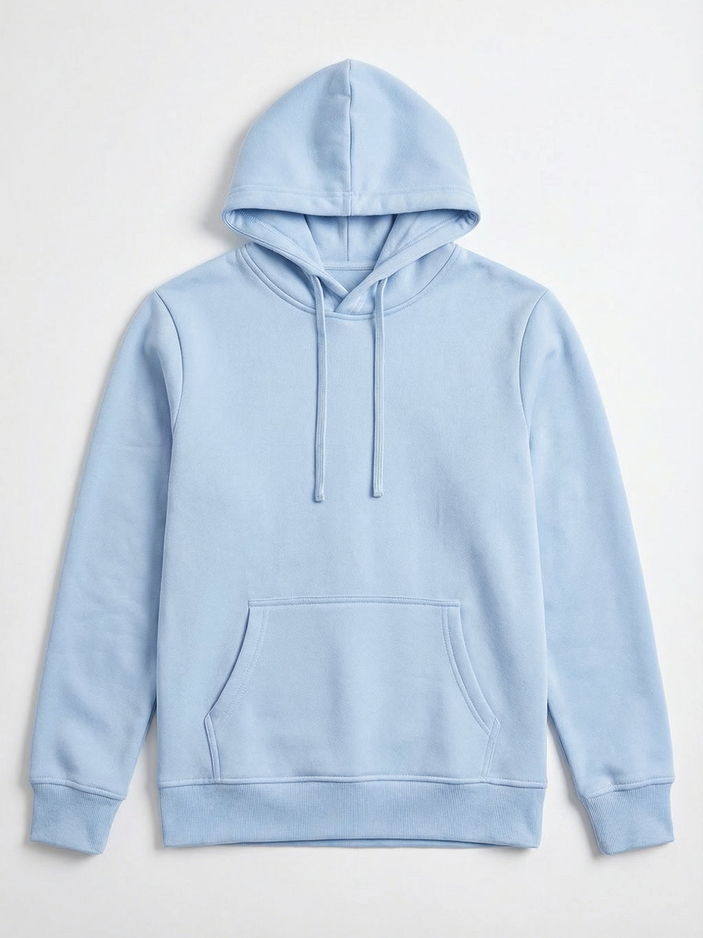 Highlander Men Blue Hooded Pullover Sweatshirt - Blue - Image 4
