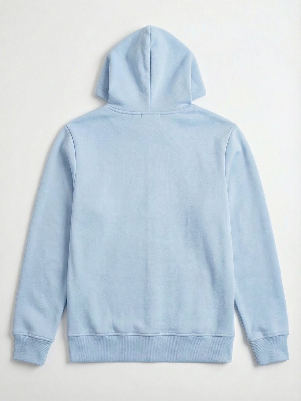 Highlander Men Blue Hooded Pullover Sweatshirt - Blue - Image 5