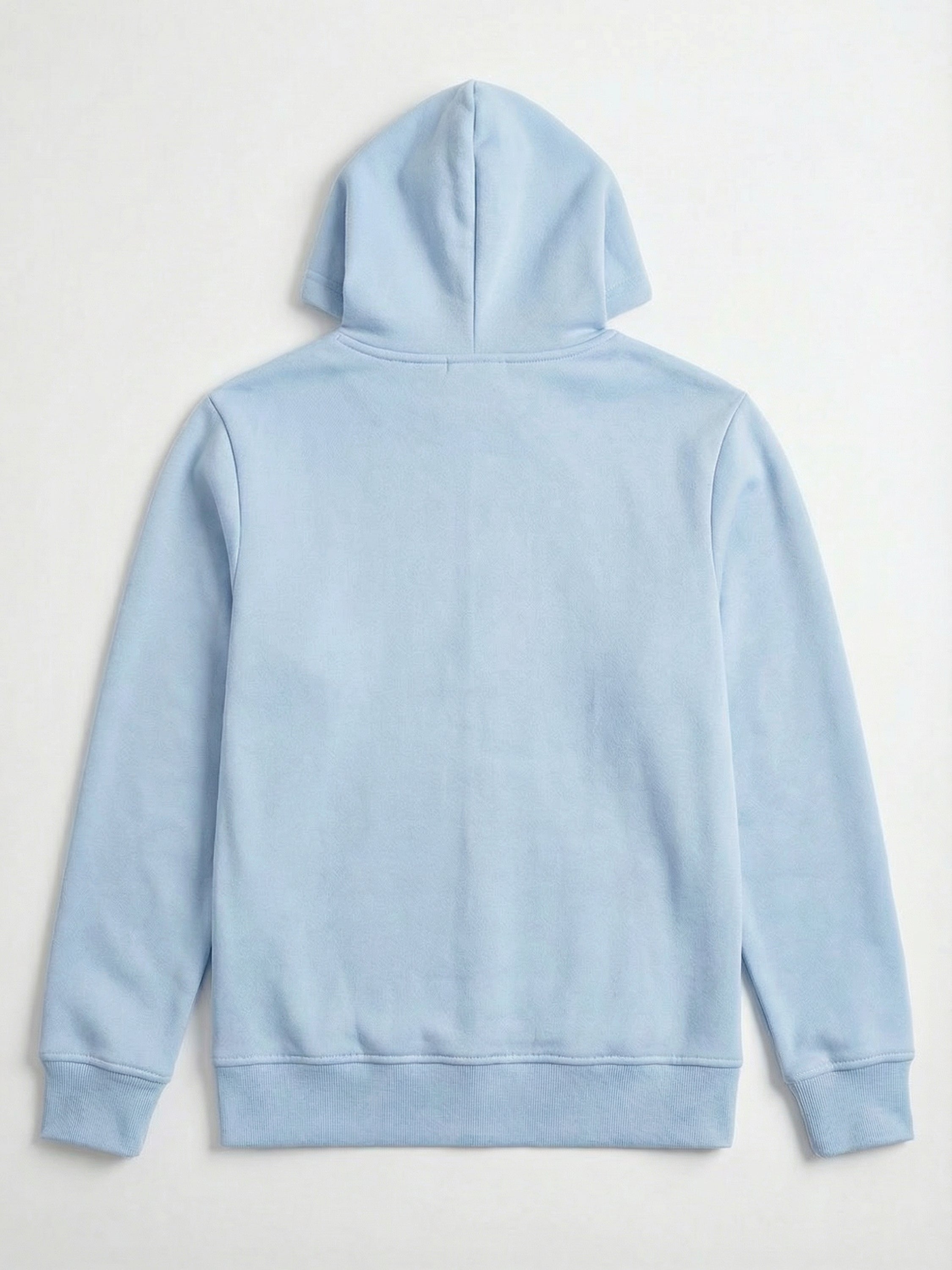 Highlander Men Blue Hooded Pullover Sweatshirt - Blue - Image 5