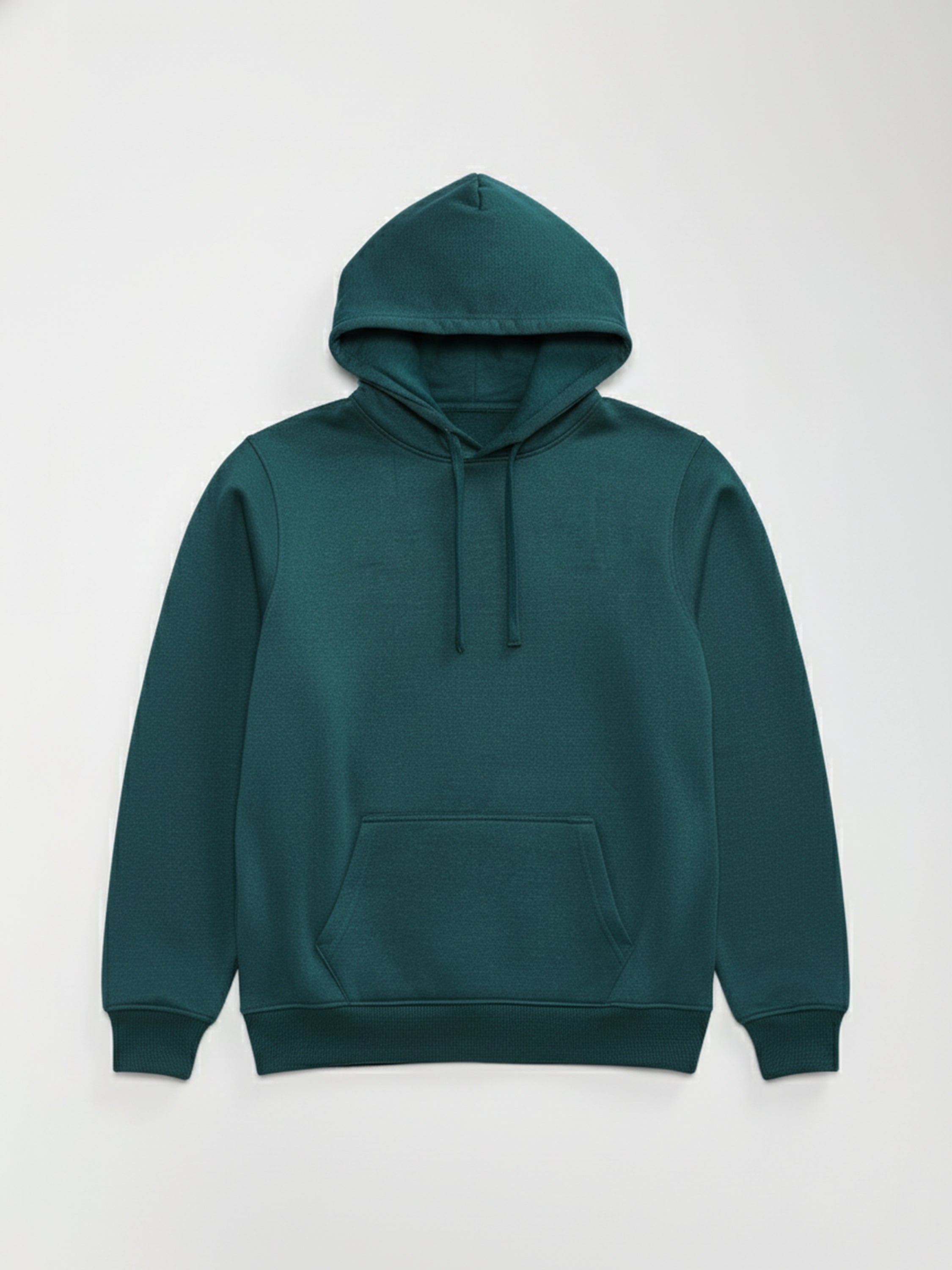 Highlander Men Green Hooded Pullover Sweatshirt - Green - Image 4