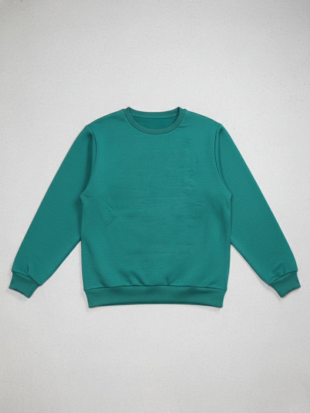 Highlander Men Green Round Neck Pullover Sweatshirt - Green - Image 4