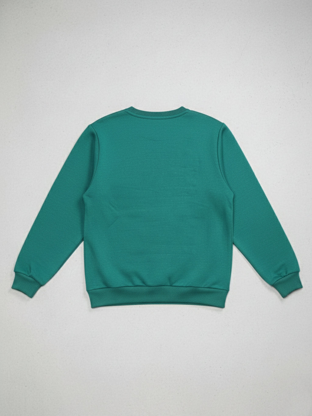 Highlander Men Green Round Neck Pullover Sweatshirt - Green - Image 5
