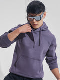 Highlander Men Black Hooded Pullover Sweatshirt - Black - Image 1