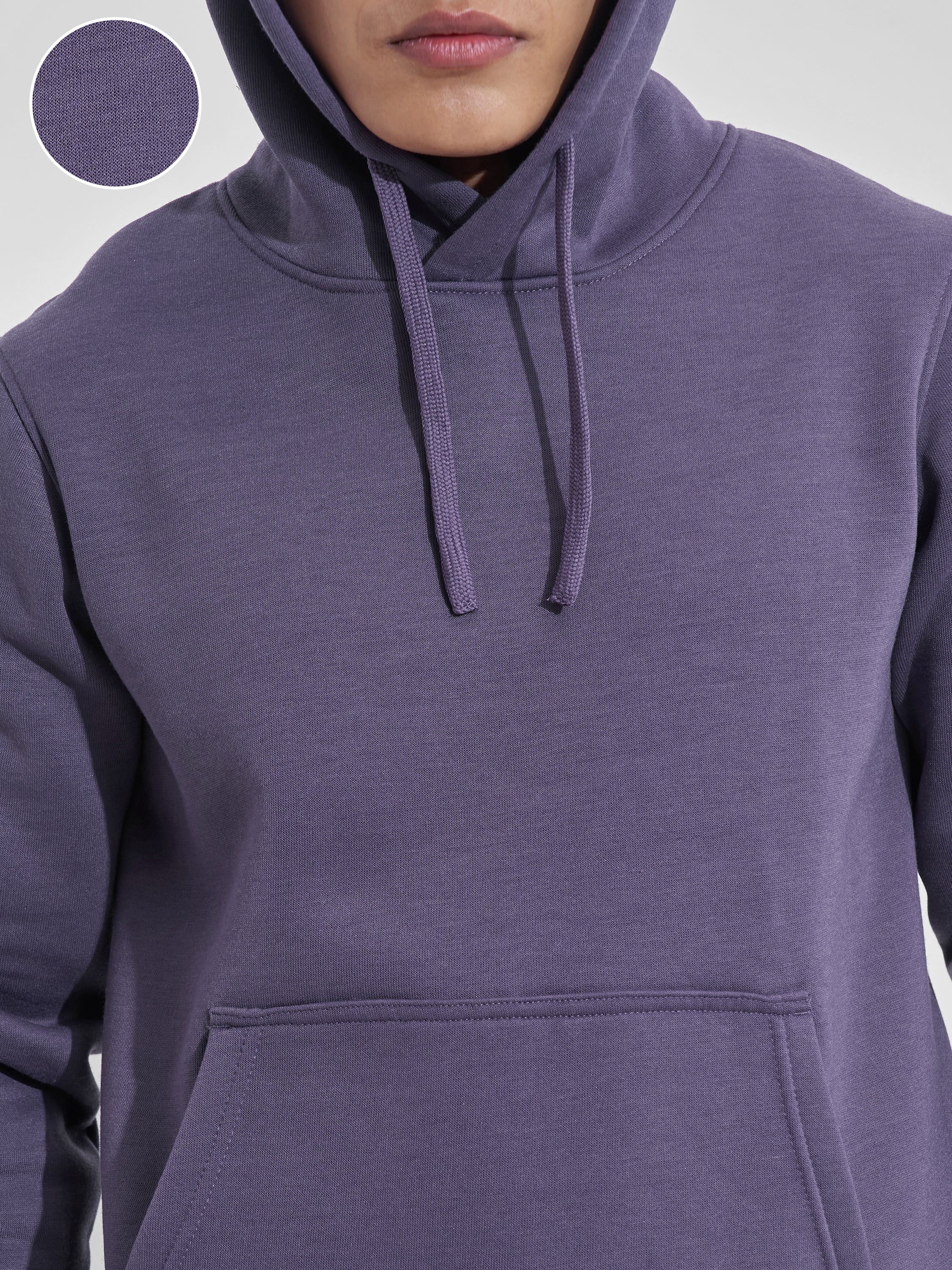 Highlander Men Black Hooded Pullover Sweatshirt - Black - Image 5