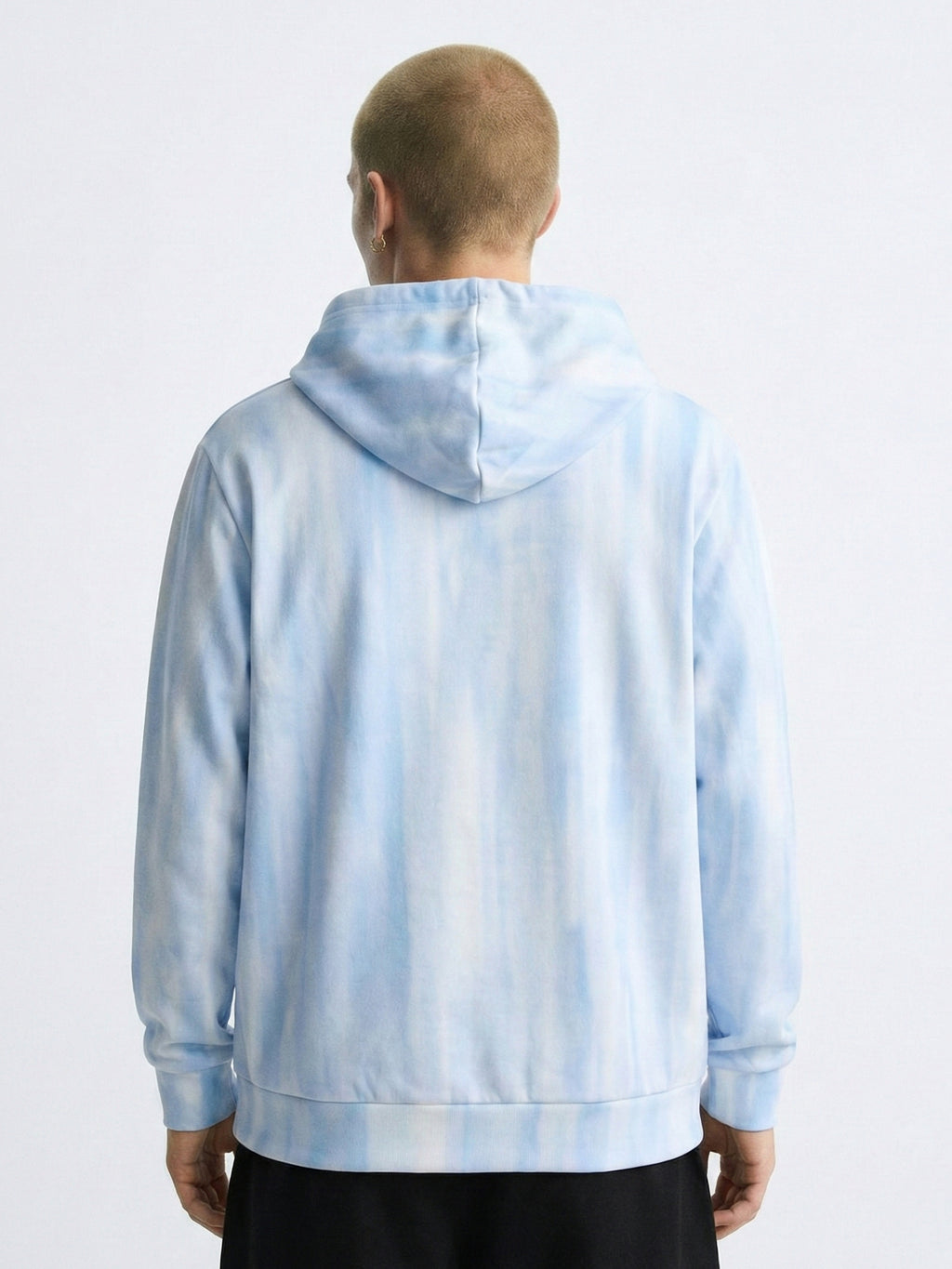 Highlander Men Blue Hooded Pullover Sweatshirt - Blue - Image 2