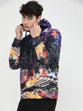 Highlander Men Multi Hooded Pullover Sweatshirt - Multi - Image 1