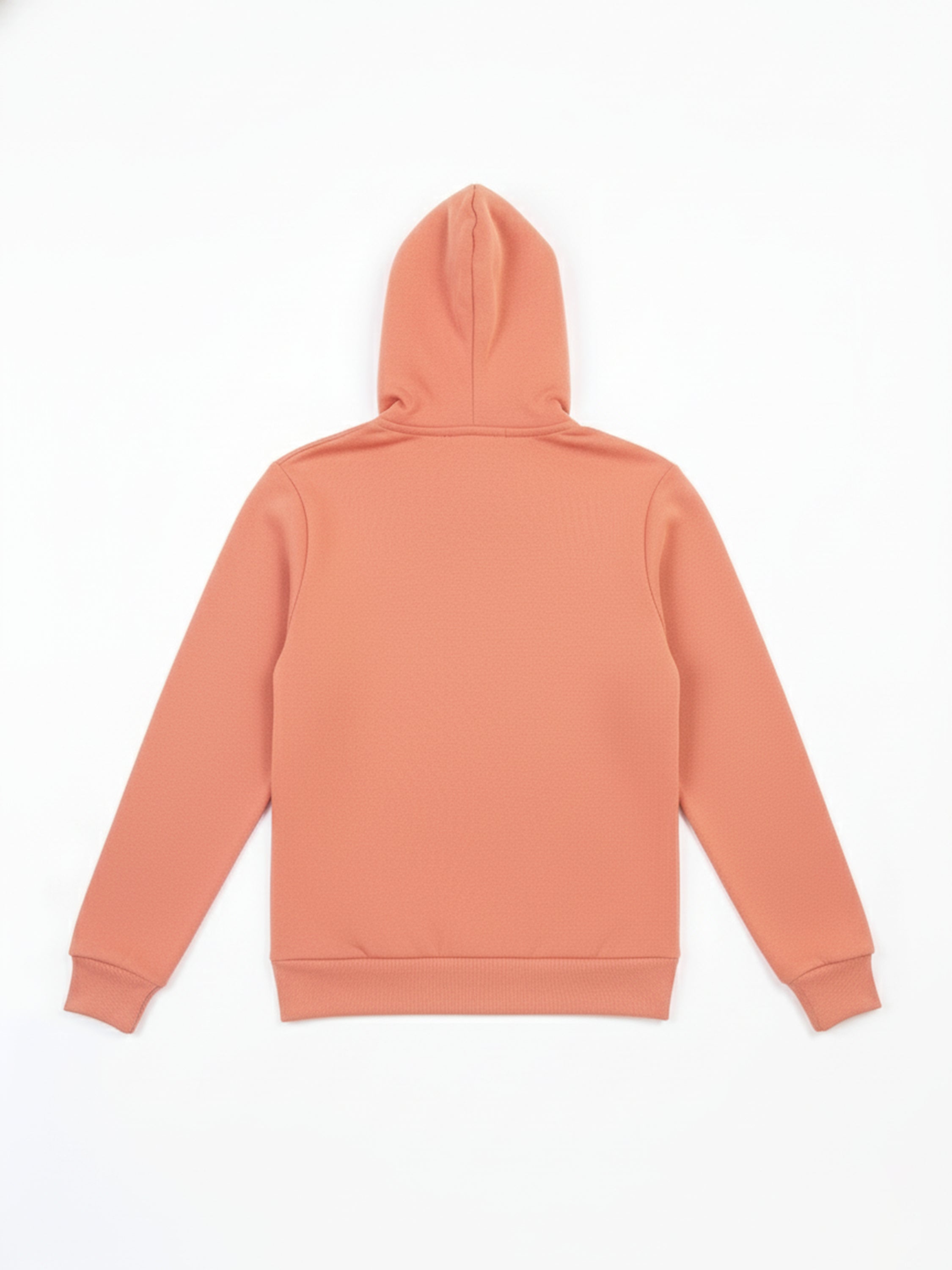 Highlander Men Pink Hooded Front-Open Sweatshirt - Pink - Image 5
