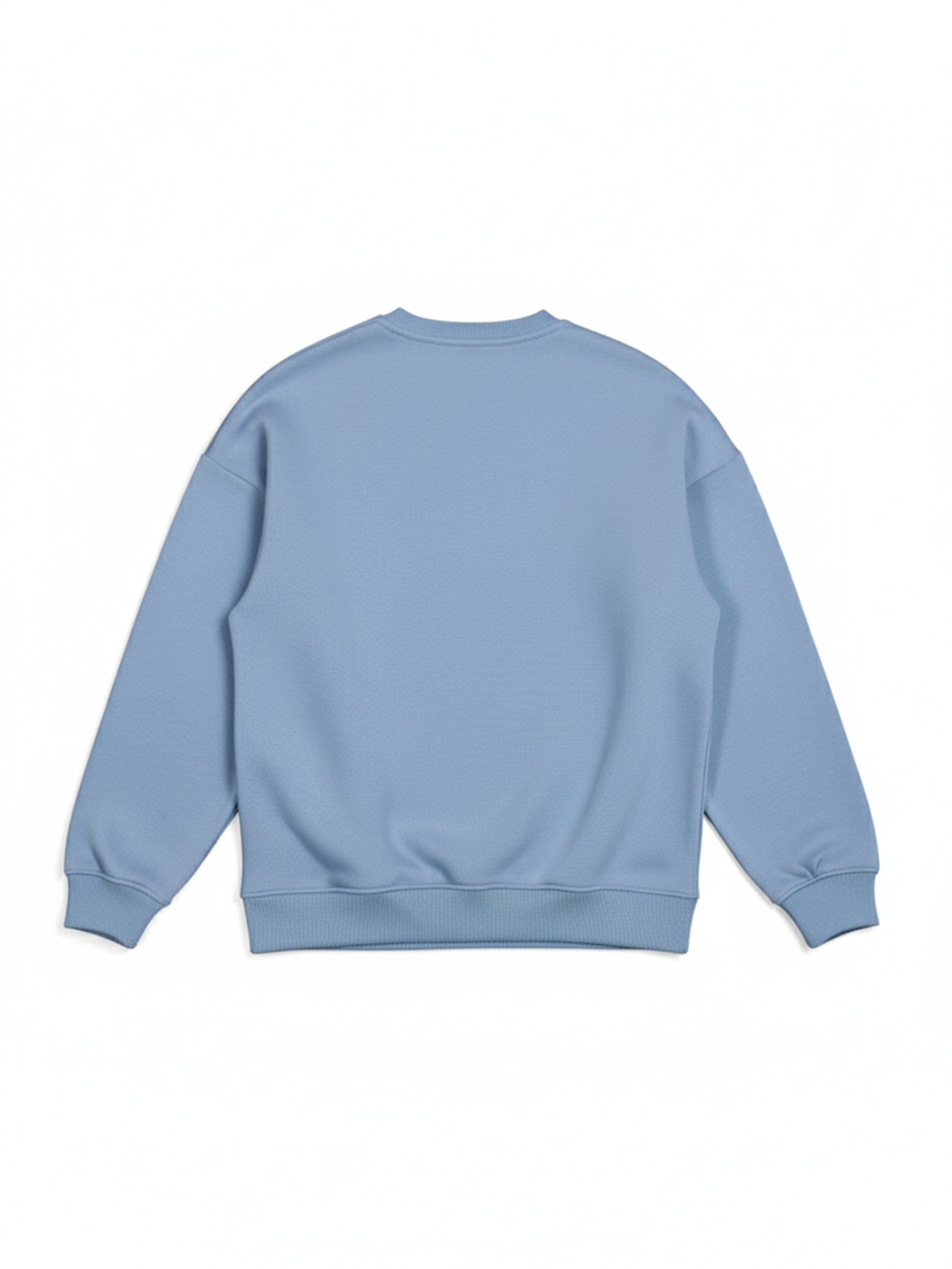 Highlander Men Blue Round Neck Pullover Sweatshirt - Blue - Image 5