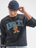 Highlander Men Black Round Neck Pullover Sweatshirt - Black - Image 1