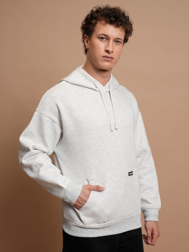 Highlander Men White Hooded Pullover Sweatshirt - White - Image 6