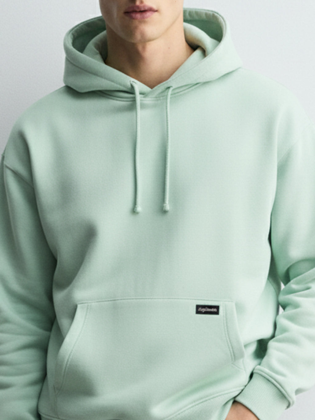 Highlander Men Green Hooded Pullover Sweatshirt - Green - Image 6