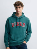 Highlander Men Teal Hooded Pullover Sweatshirt - Teal - Image 1