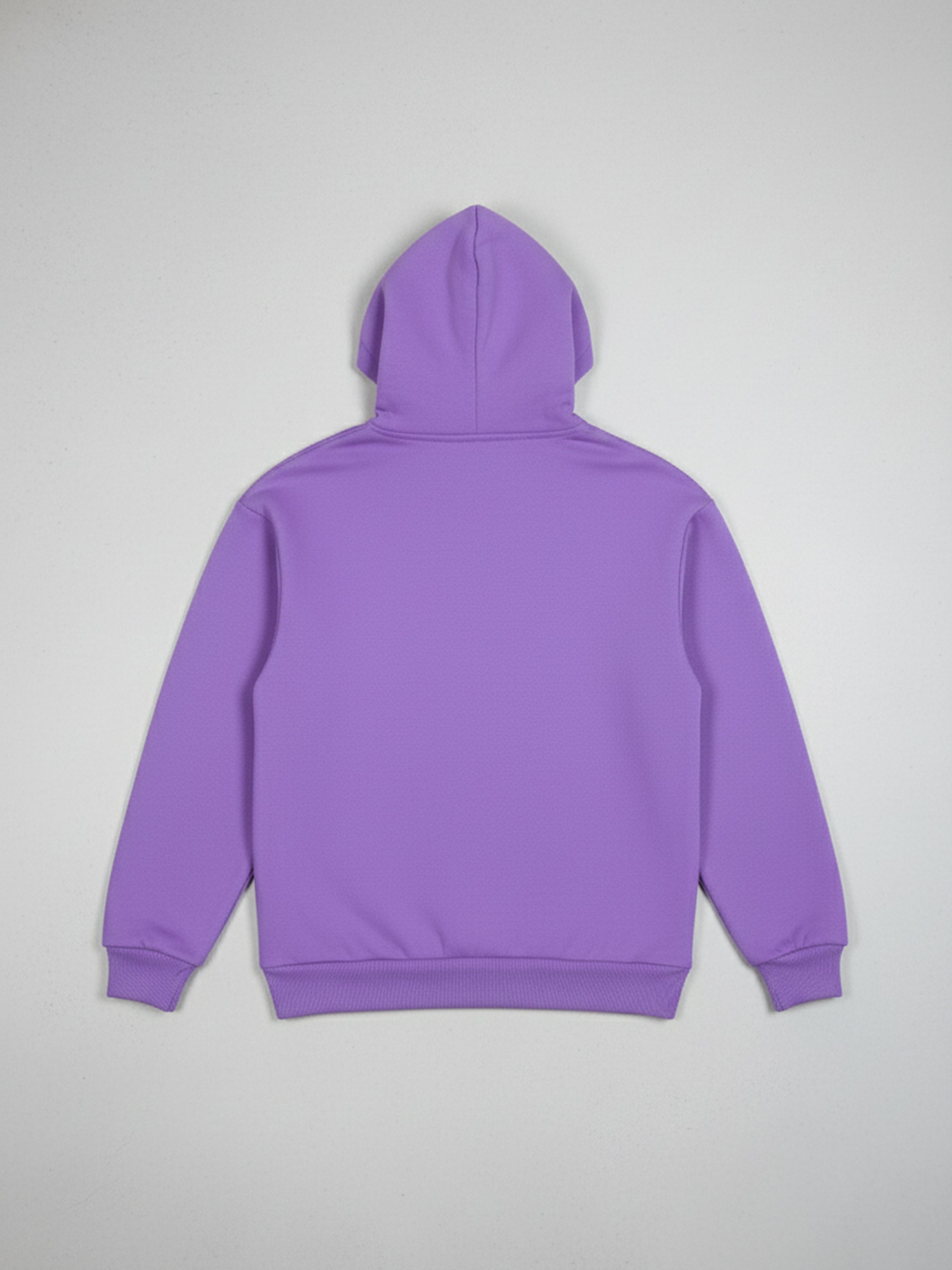 Highlander Men Purple Hooded Pullover Sweatshirt - Purple - Image 5
