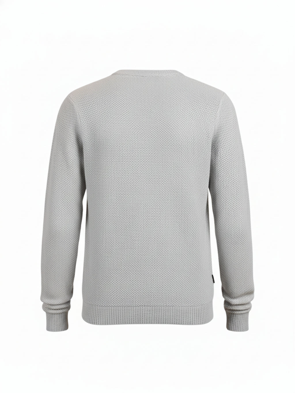 Highlander Men Grey Round Neck Pullover Sweater - Grey - Image 5