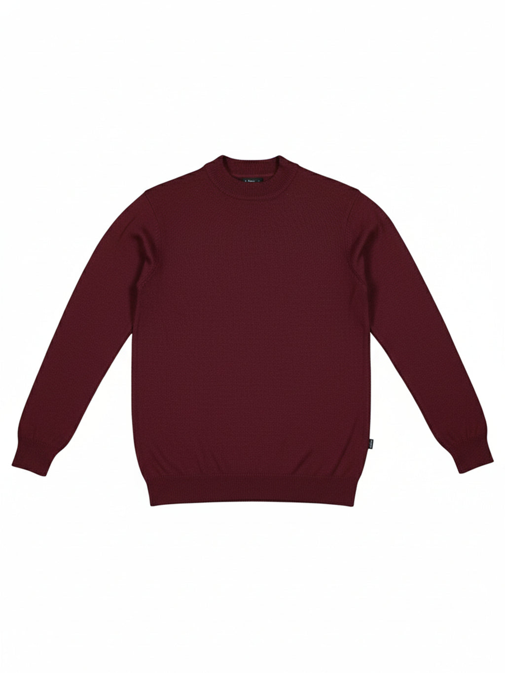 Highlander Men Red Round Neck Pullover Sweater - Red - Image 4
