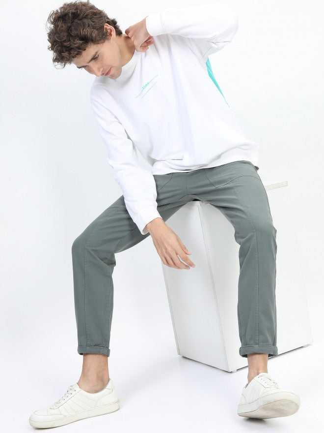 Highlander Men Laurel Wreath Regular Fit Trouser - Green - Image 2