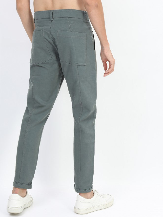Highlander Men Laurel Wreath Regular Fit Trouser - Green - Image 3