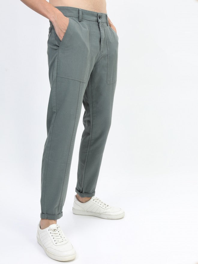 Highlander Men Laurel Wreath Regular Fit Trouser - Green - Image 6