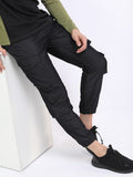 Highlander Men Charcoal Grey Regular Fit Joggers - Grey - Image 1