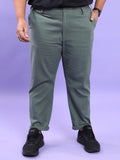 Highlander Men Laurel Wreath Regular Fit Solid Chino Trouser - Green - Image 1