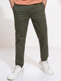 Highlander Men Grey Slim Fit Solid Joggers - Grey - Image 1