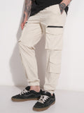 Highlander Men Green Relaxed Fit Solid Cargo - Green - Image 1