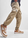 Highlander Men Brown Relaxed Fit Printed Cargo - Brown - Image 1