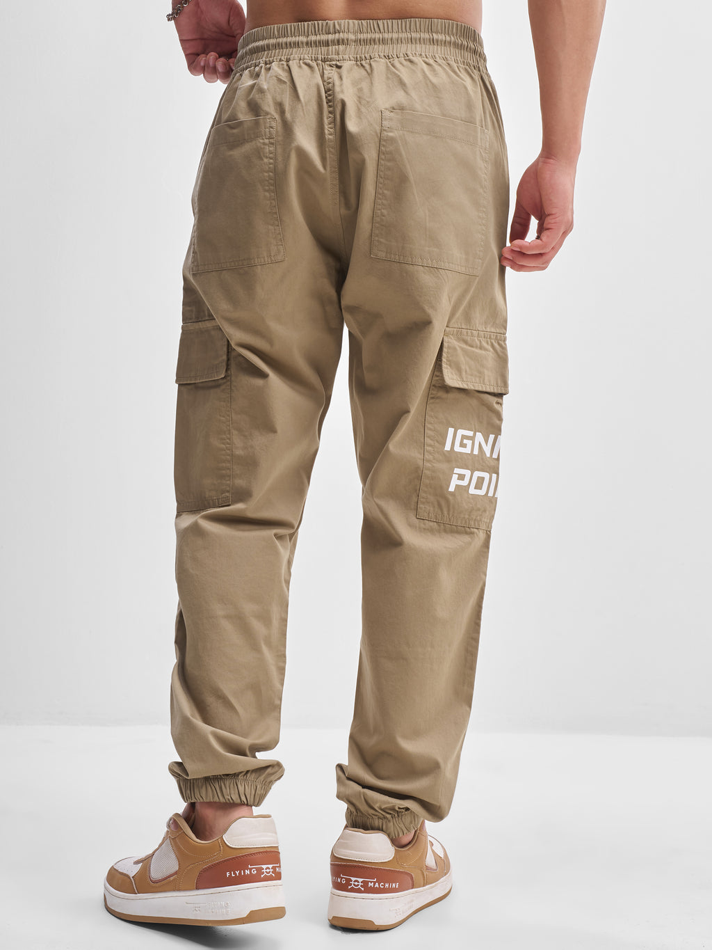 Highlander Men Brown Relaxed Fit Printed Cargo - Brown - Image 3