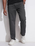 Highlander Men Black Relaxed Fit Solid Casual Trouser - Black - Image 1