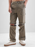 Highlander Men Pink Relaxed Fit Solid Cargos - Pink - Image 1