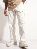 Highlander Men Grey Relaxed Fit Solid Cargo - Grey - Image 1
