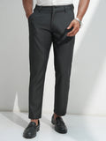 Highlander Men Black Slim Fit Solid Casual Trouser - Black - Image 1