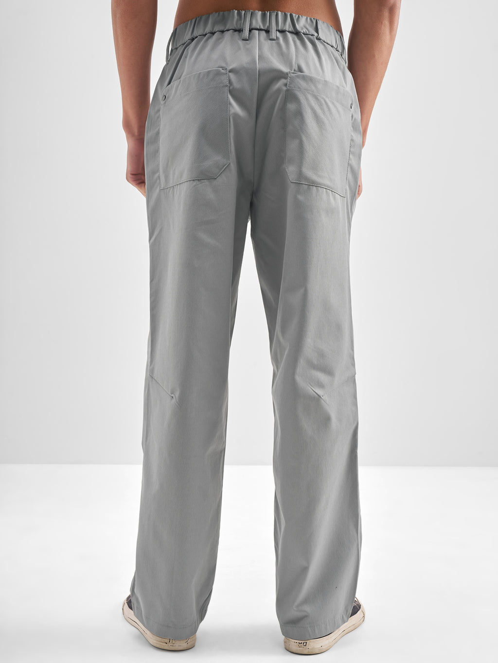 Highlander Men Grey Relaxed Fit Solid Regular Trouser - Grey - Image 3